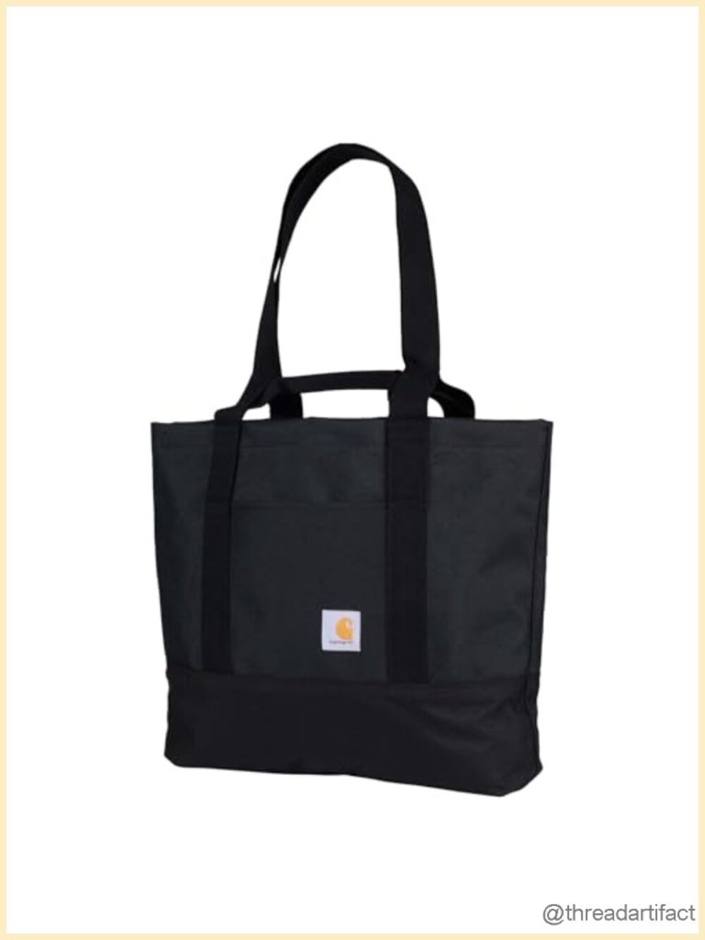 18L Vertical Open Tote Bag, Water Repellent, Convertible Shoulder Straps
